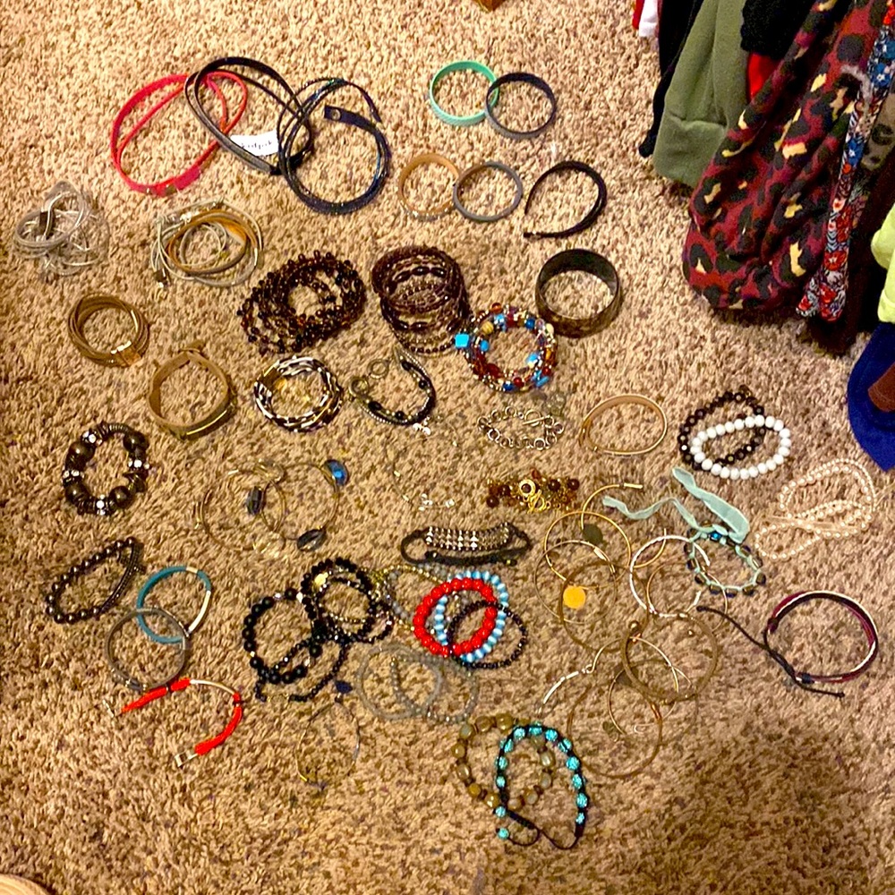 Huge lot of bracelets! Boutique, named brand,